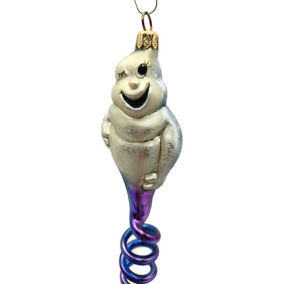 Christopher Radko Ghost Spirit Swirl Halloween Christmas Tree Ornament 99-070-0 - Picture 12 of 12